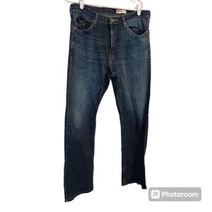 Wrangler Relaxed Fit Boot Cut Mens Jeans Size 36x32